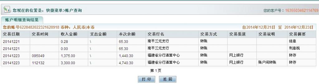 12月23日儀征呈永保溫防腐公司購35把剪刀匯款1375元至農(nóng)行卡