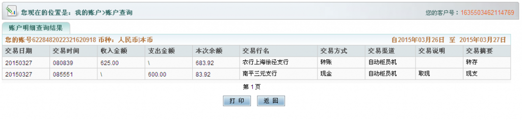 3月27日上?？蛻魠R款625元購15把剪刀